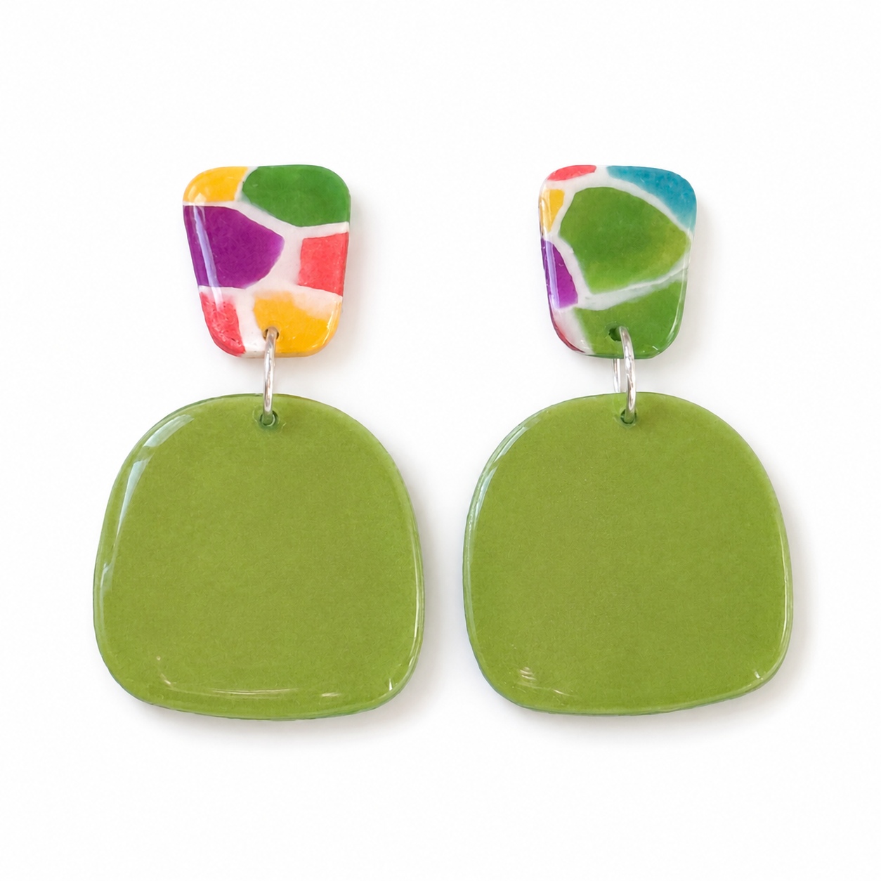 Strand Drop - Mosaic & Green