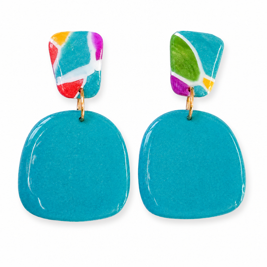 Strand Drop - Mosaic & Teal