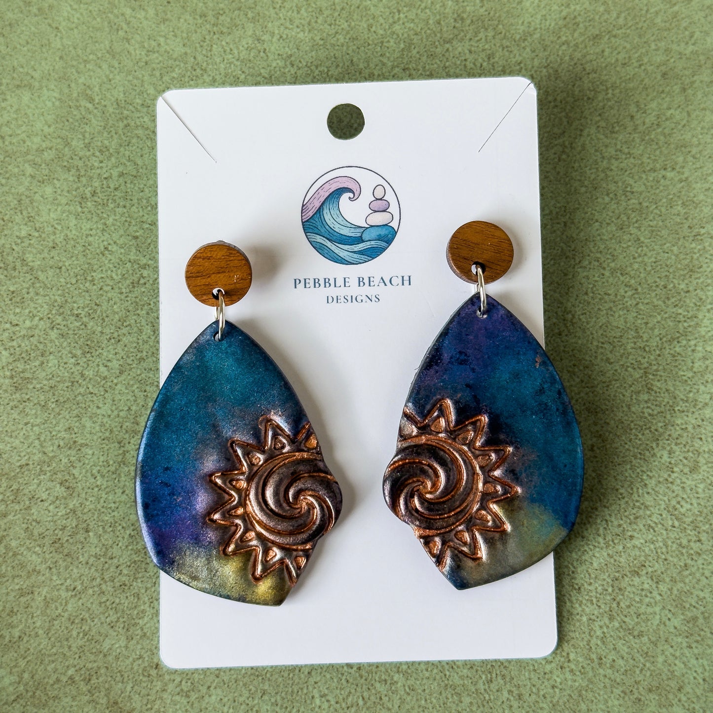 Sunburst Statement Earrings