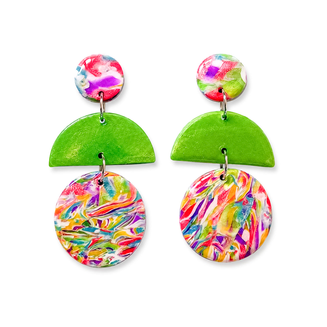 RockPool Drop - Marble & Green