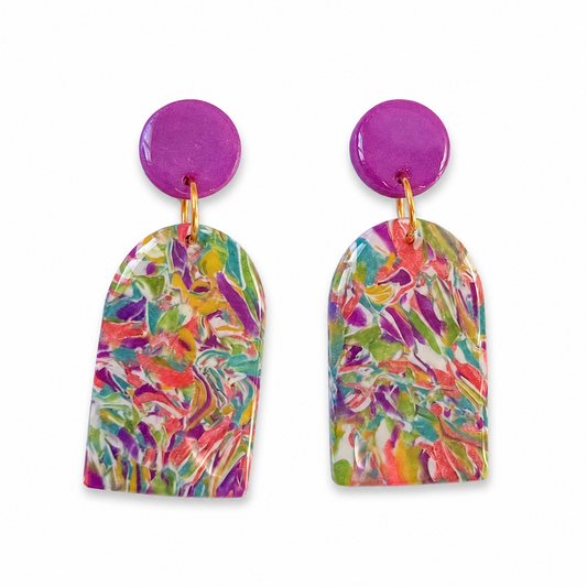 Arch Drop - Purple & Marbled
