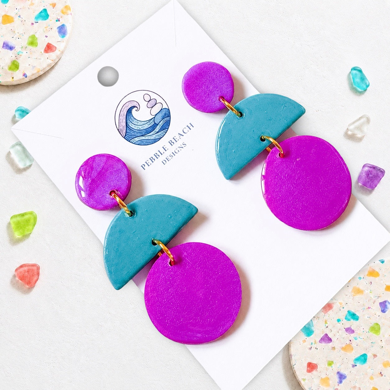 RockPool Drop - Purple & Teal