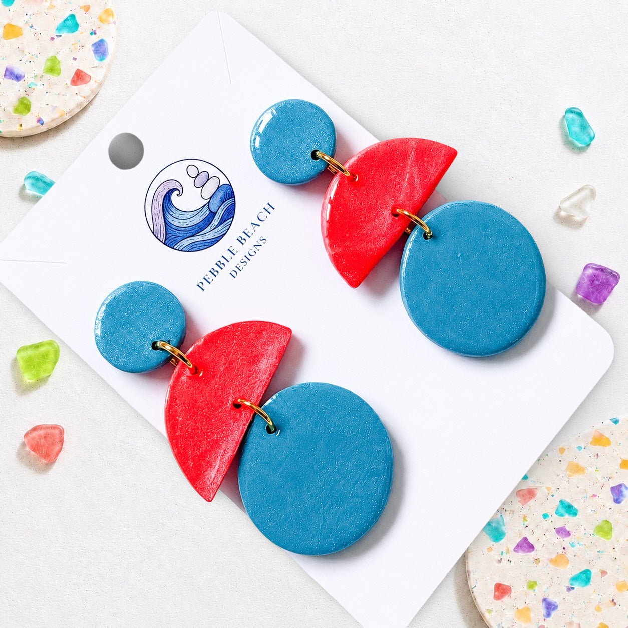RockPool Drop - Teal & Coral