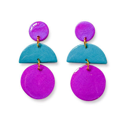 RockPool Drop - Purple & Teal