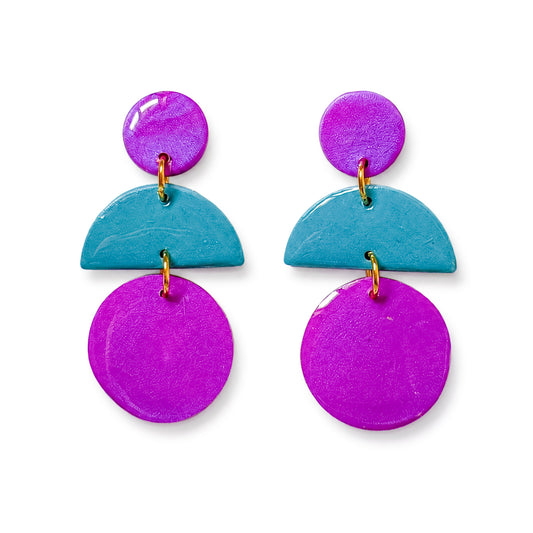 RockPool Drop - Purple & Teal