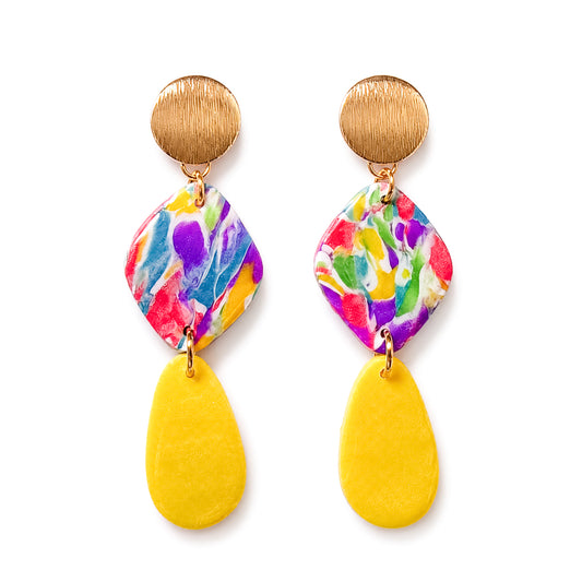Tide Stack - Marbled & Yellow
