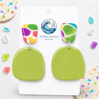 Strand Drop - Mosaic & Green