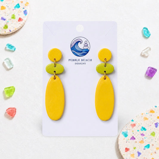 Sunbeam Drop - Yellow & Green