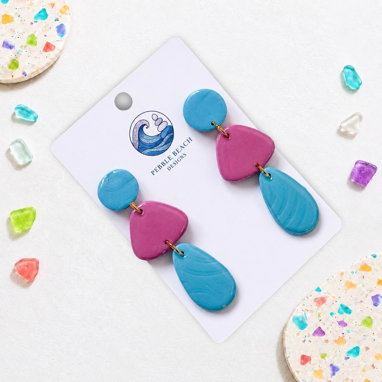 Mini Tide Stack -Blue & Purple